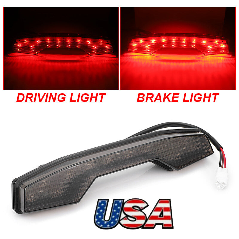 LED Brake Light Tail Lamp Smoke for Suzuki LTR450 2006-2009 LT-R450 Quadracer