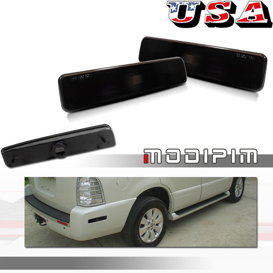 Smoke-smoked rear marker light reflector, left and right, suitable for 02-10 for Mercury Mountaineer