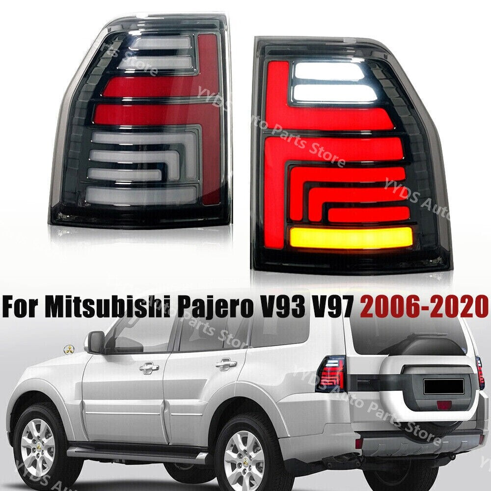 2PCS TAIL LIGHT LED REAR BRAKE STOP LAMP for MITSUBISHI PAJERO V93 V97 V98 06-20