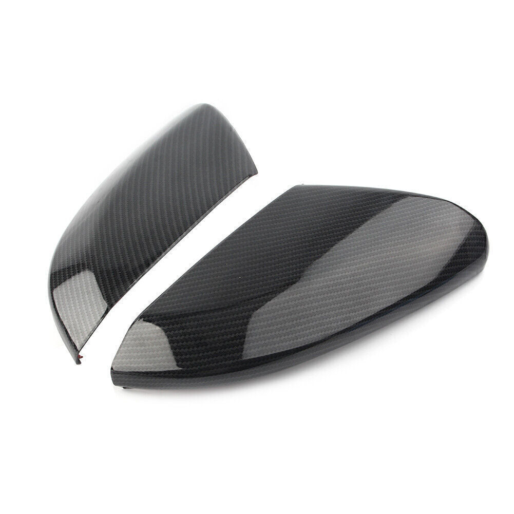 Carbon Fiber Style Side Door Mirror Wing Trim Cover for 2016-2018 for HONDA for CIVIC
