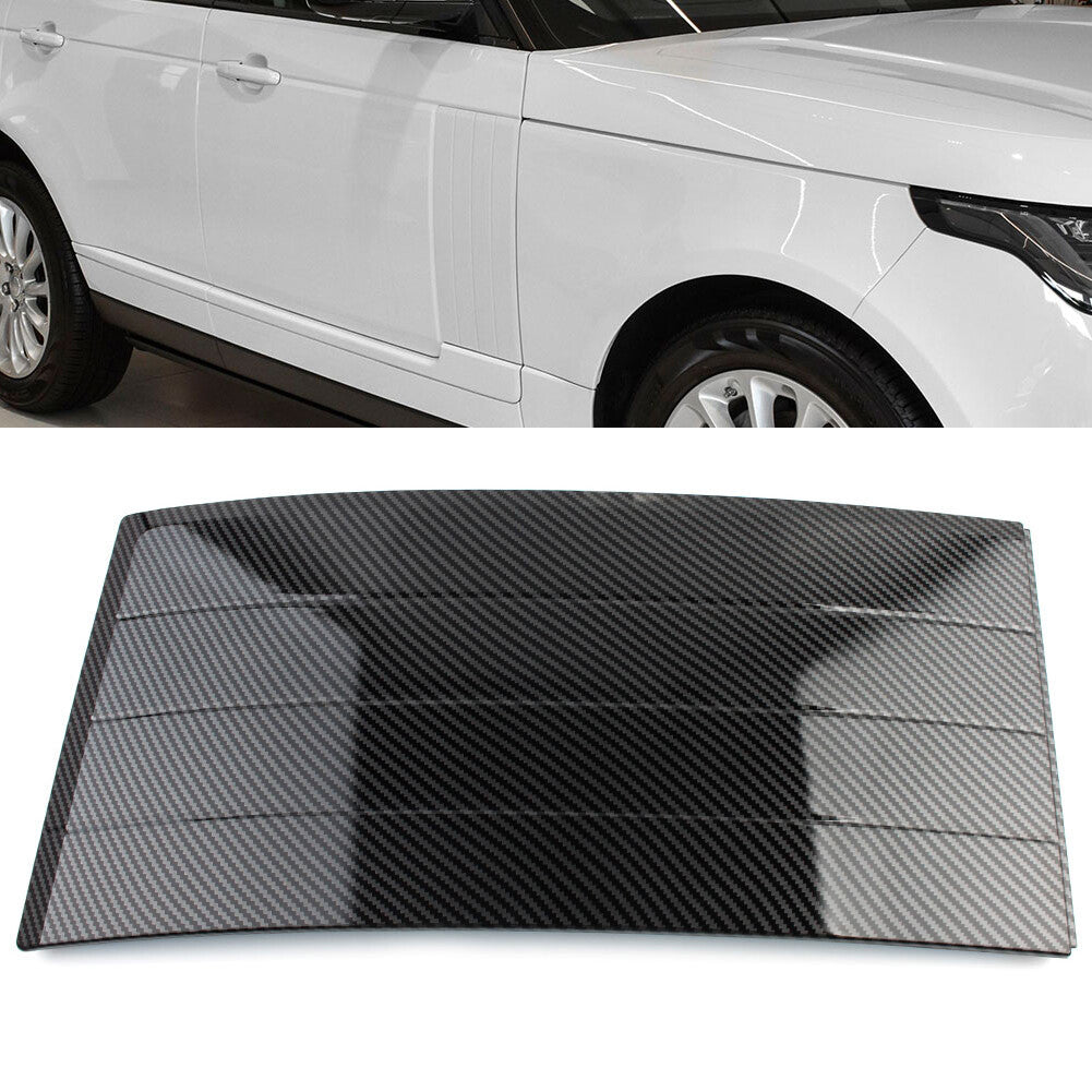 Black Fit for Land Rover for Range Rover 2018-2021 Right Mesh Vent Grille Fender Frame