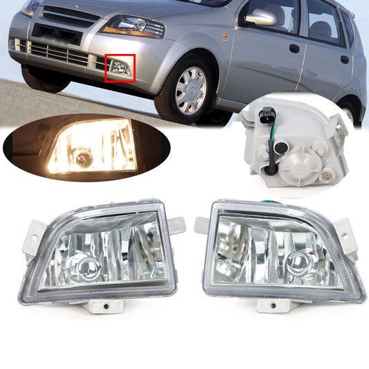 Left Right for Chevrolet Kalos Aveo 2004 2005 2006 2007 Pair Front fog lights