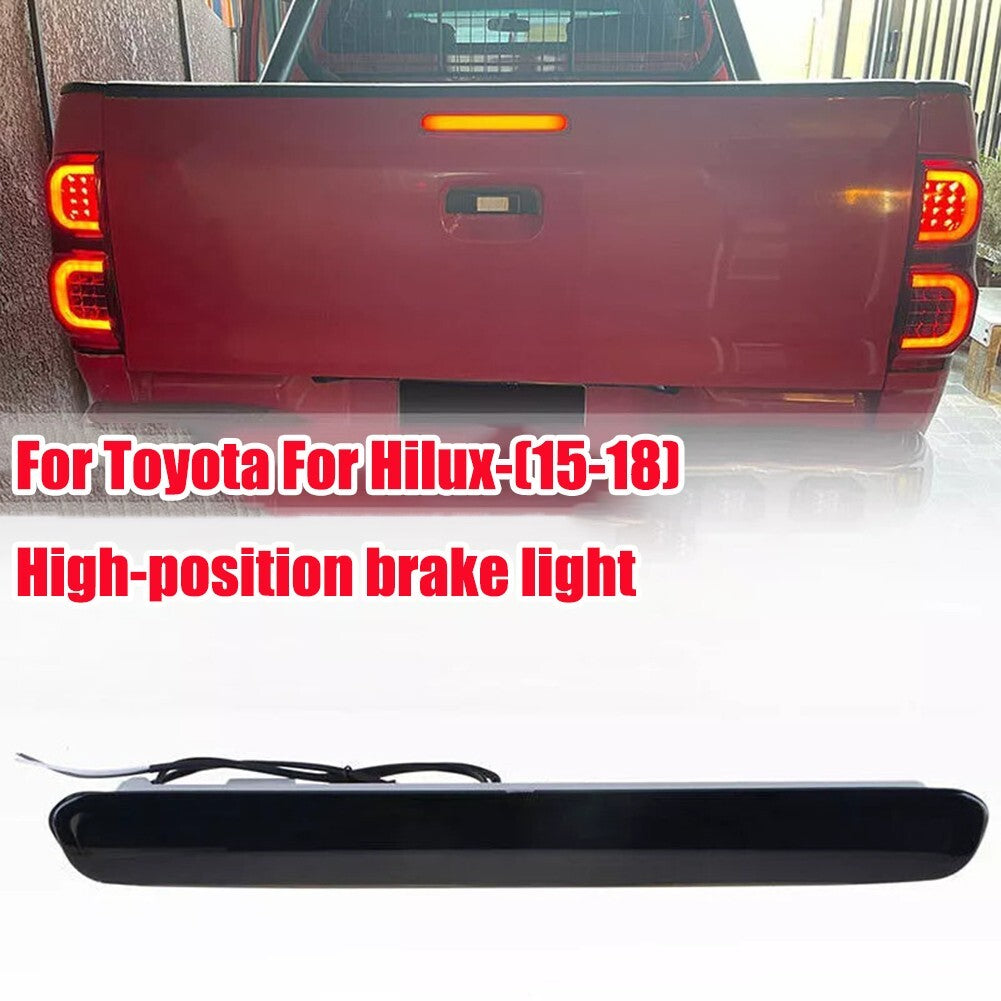 Black High Third 3rd Brake Light Lamp Tail for Toyota for Hilux Revo 2015-2018