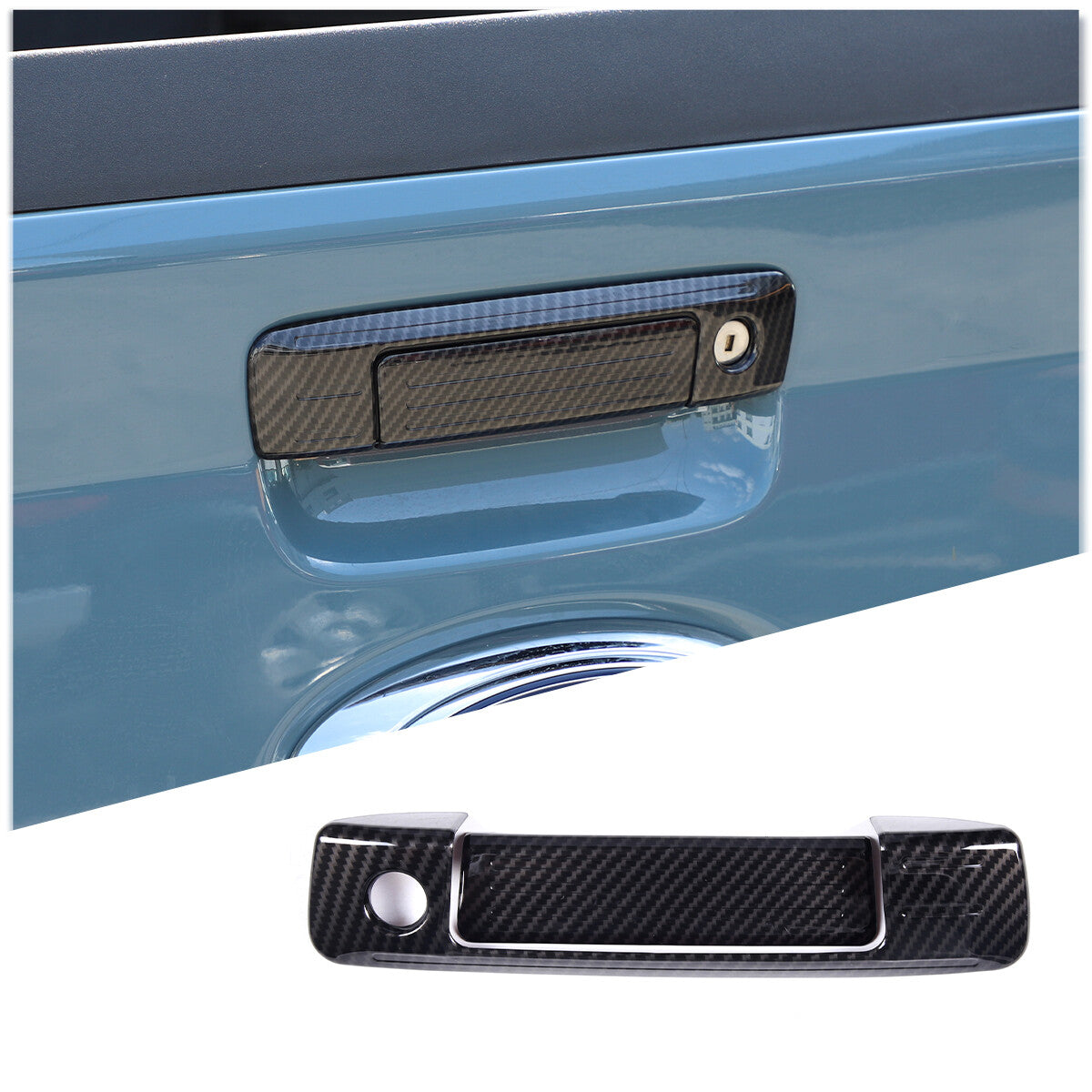 4-Piece Wheel Brow Reflector Covers for Chevrolet for Corvette C7 14-19