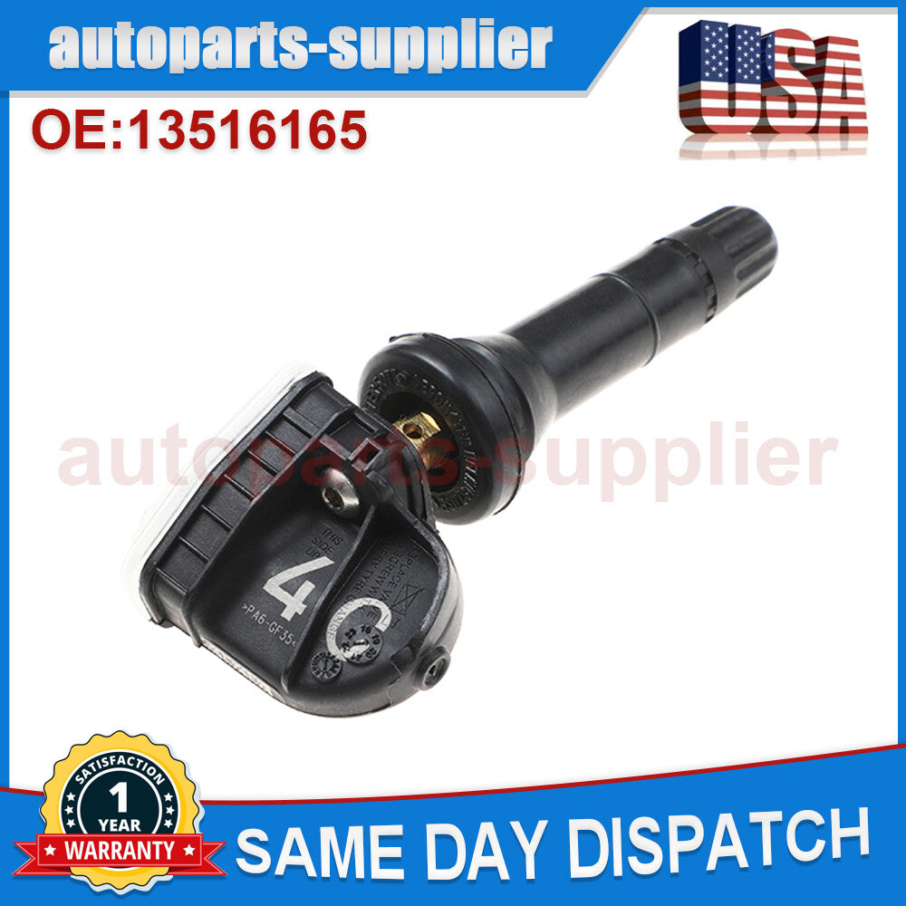 4-piece 13516165 Tire Pressure Sensor TPMS 433MHz for Jimny for Buick , for Chevrolet , and for Cadillac .