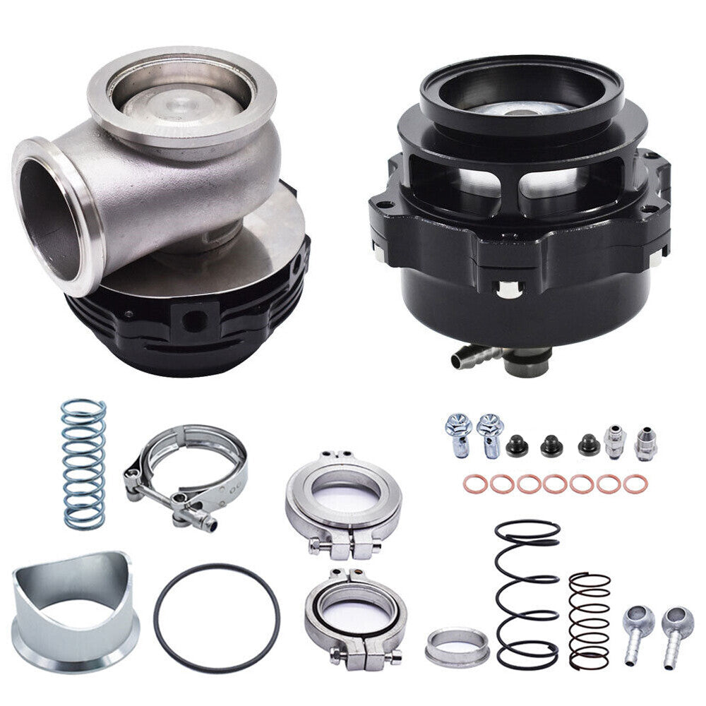 44MM External Wastegate w/ V-Band Flange 50MM BOV Combo Turbo Blow Off Valve