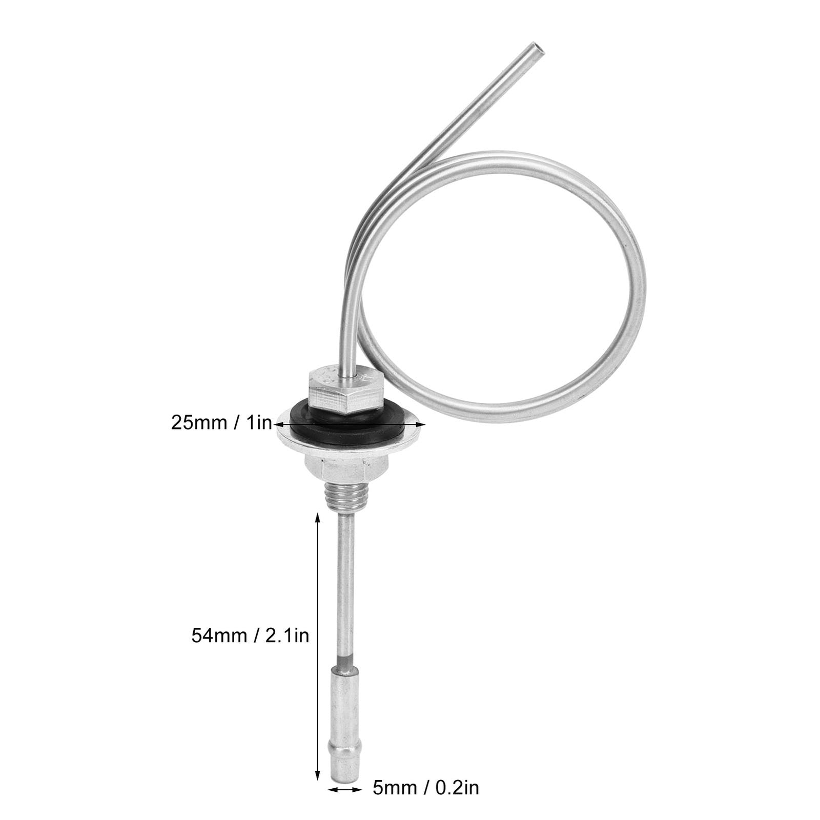 Hot 1pair Fuel Tank Stand Pipe Parking Air Heater Fuel Pipe For
