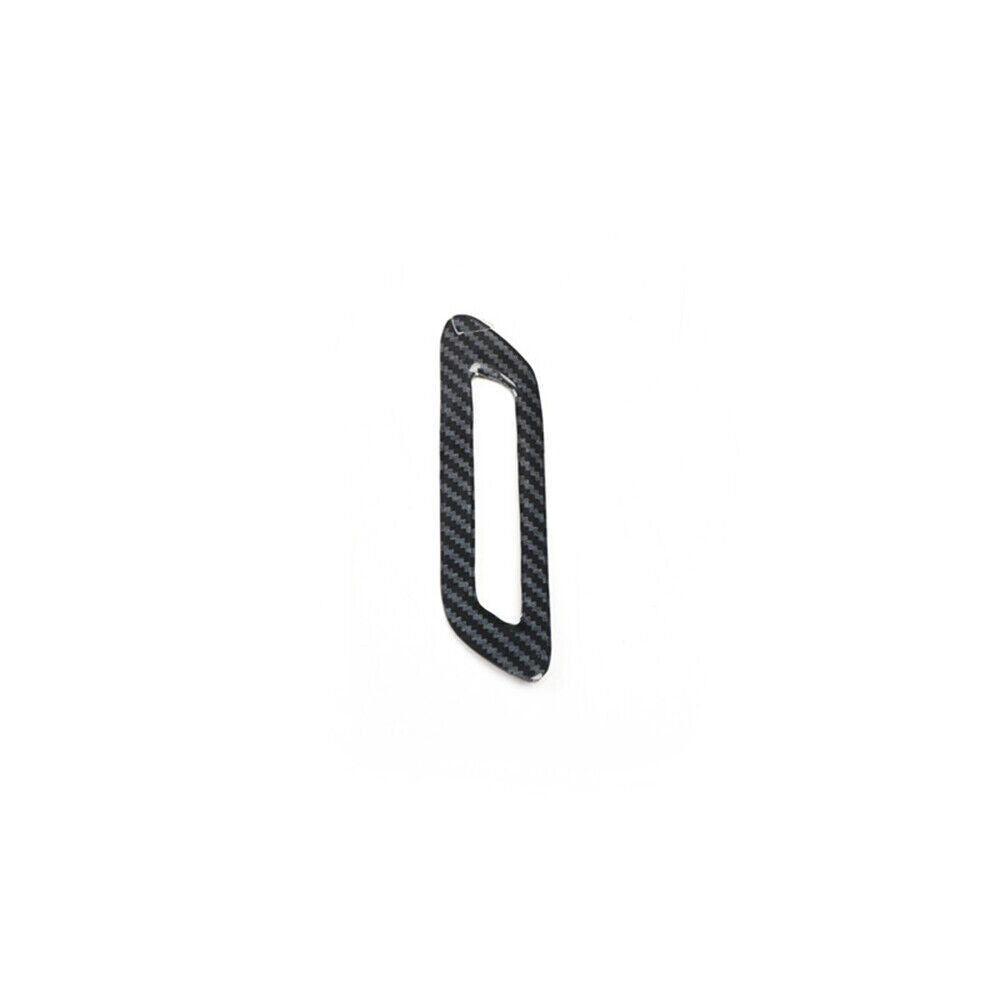 for Seat Memory Button Frame Cover Trim Fit for Cadillac CT6 2016-2020 Carbon Fiber