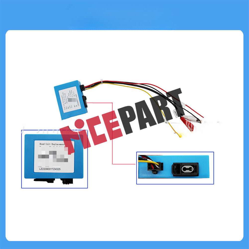 Optical Fiber Decoder Box Amplifier compatible for Mercedes-Benz ML/R/GL/SLK/ for Cayenne