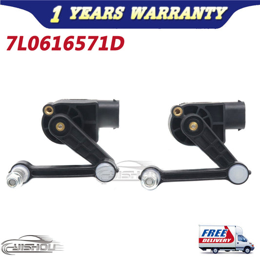 2PCS Rear LH+RH Headlight Level Sensor for Porsche for Cayenne for VW Touareg 7L0616571D