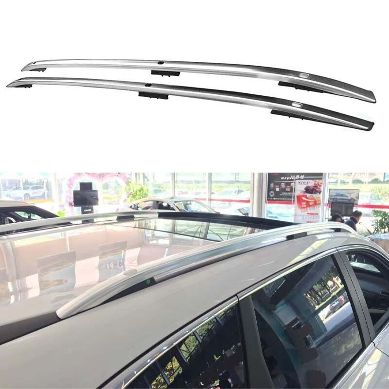 Aluminum Roof Rail Racks Side Bar Carrier Fits for Honda CRV CR-V 2Pcs 2017-2020
