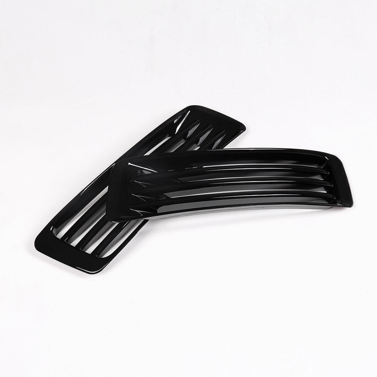 ABS black rear fog light smoked cover trim strip for Corvette C7 2014-2019