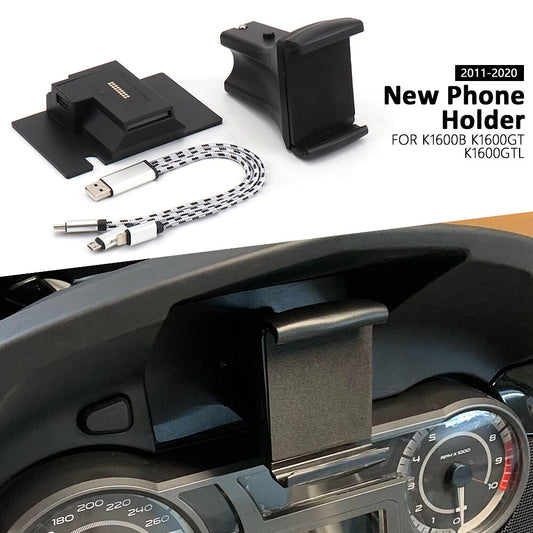 Motorcycle Phone Shockproof Holder Navigation Bracket for BMW K1600GTL 2011-2020