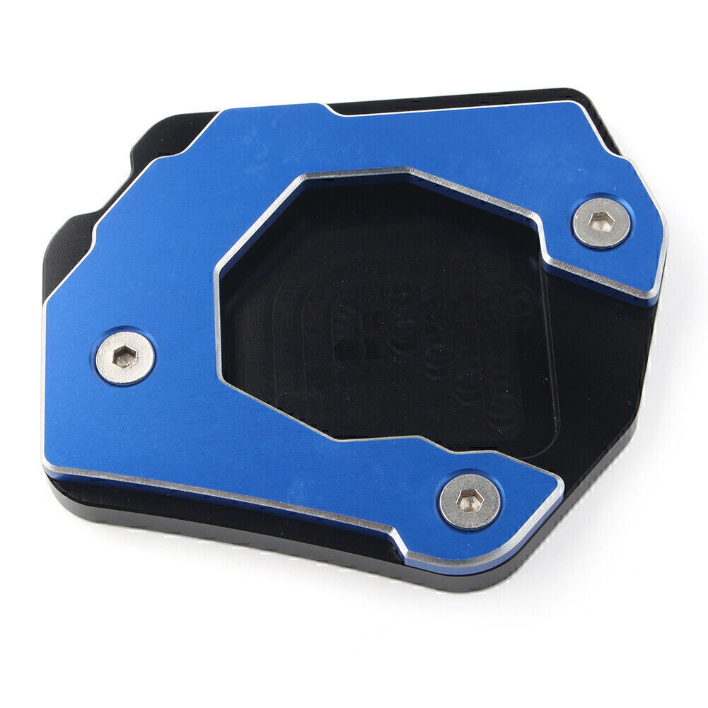 for BMW F800 GS/ADV 15-17 CNC Kickstand Foot Side Stand Extension Pad Plate Blue