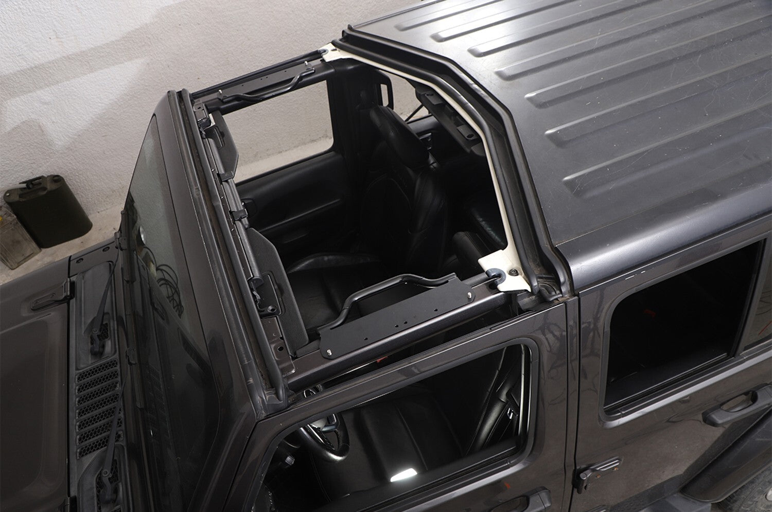 Alloy Car Roof Hard Top Grab Handle Cover¡Á2 for Jeep for Wrangler JL JT 2018-23