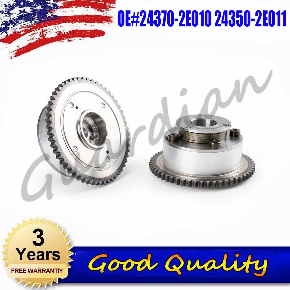 Timing sprockets 24370-2E010 and 24350-2E011 are suitable for Hyundai for Elantra 1.8L (2014-2016, 2015-).