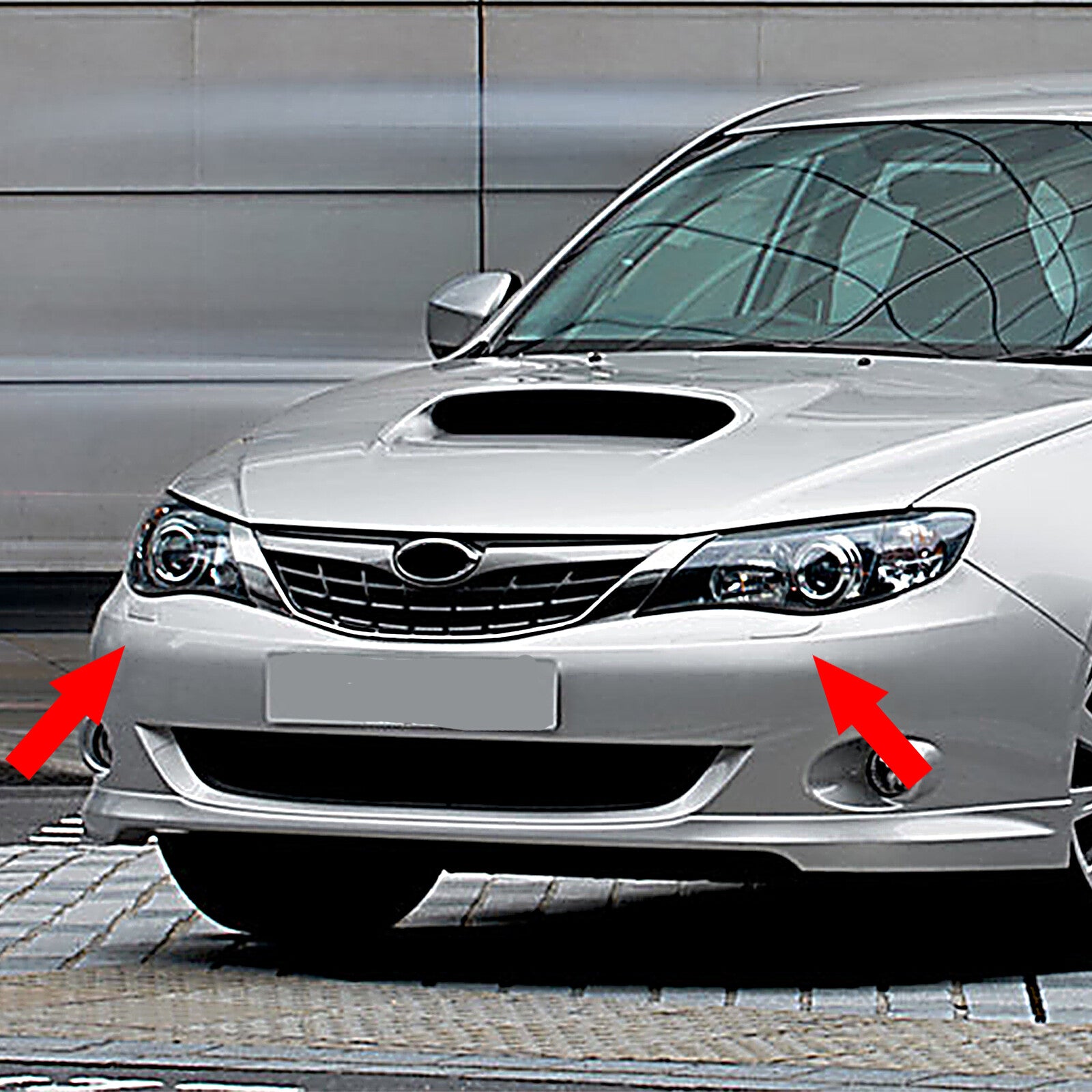 2X for Subaru Impreza 07-11 Car Headlight Headlamp Washer Spray Nozzle Cover