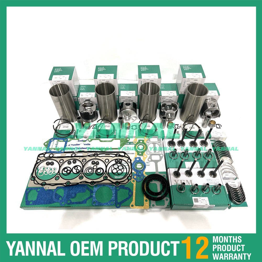 4TNV88 4D88 Engine Rebuild Kit with Full Washers for Yanmar and Komatsu Diesel Engines