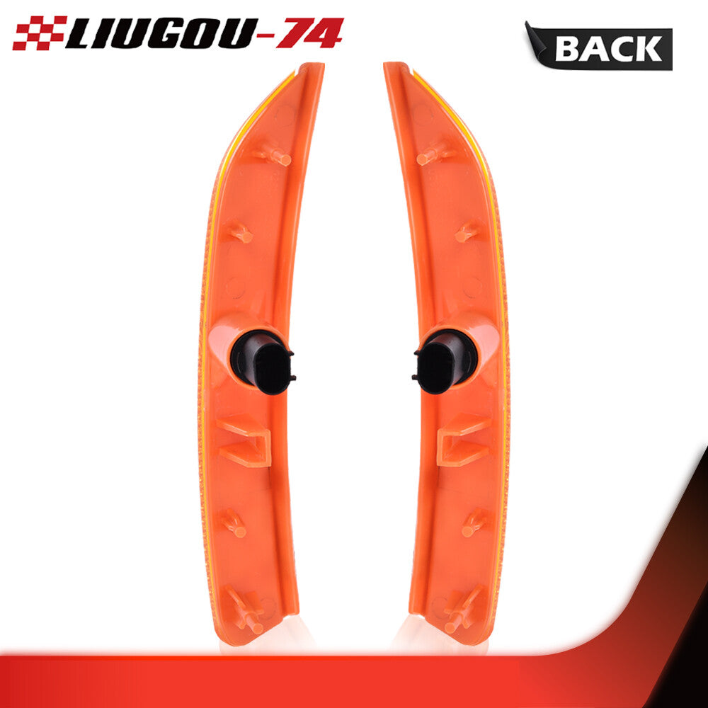 Suitable for 2015-2017 for Chrysler 200 1. Front LHRH marker lights on the opposite side, amber side marker lights on the opposite side.