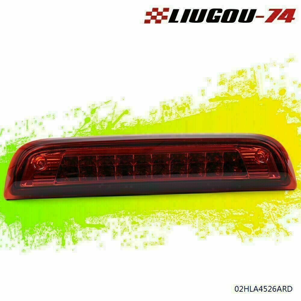 Suitable for 2014-18 Silverado/ for Sierra Chrome Rear LED Third Brake Light Cargo Light USA