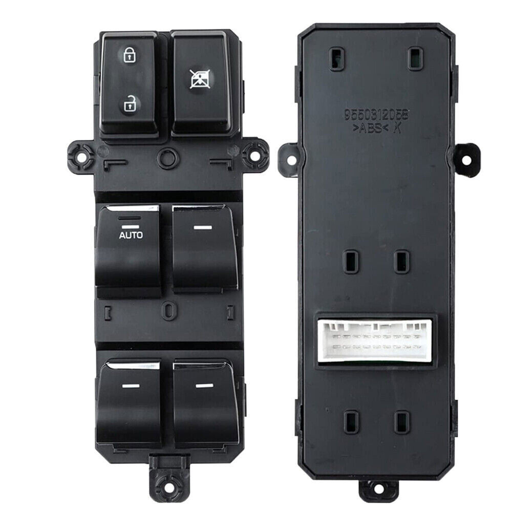 for Hyundai for Tucson 2015-2020 93570-F80204X BLACK MASTER POWER WINDOW SWITCH NEW