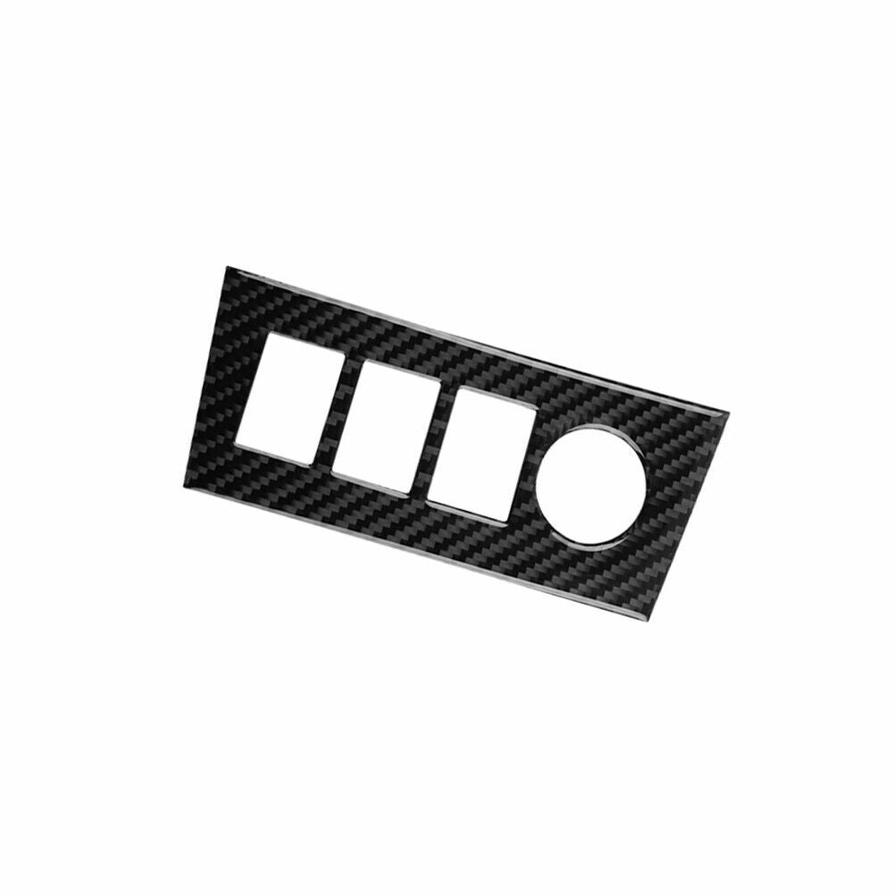 Carbon Fiber Carbon Fiber Center Console Cover Trim Fit for Toyota RAV4 2006-11