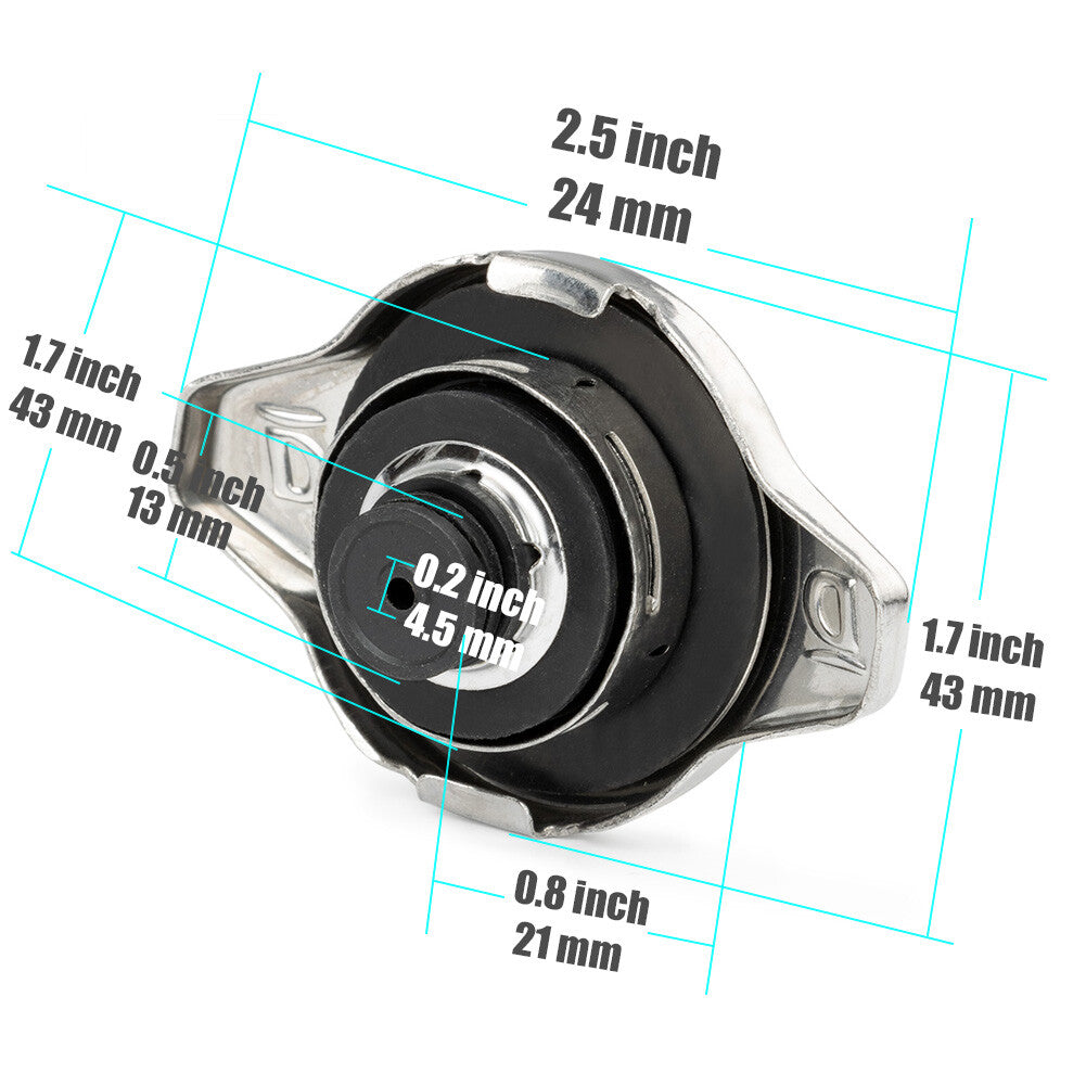 1640131650 RADIATOR COOLANT RESERVOIR CAP 1640105140 for Toyota FJ Cruiser 07-10