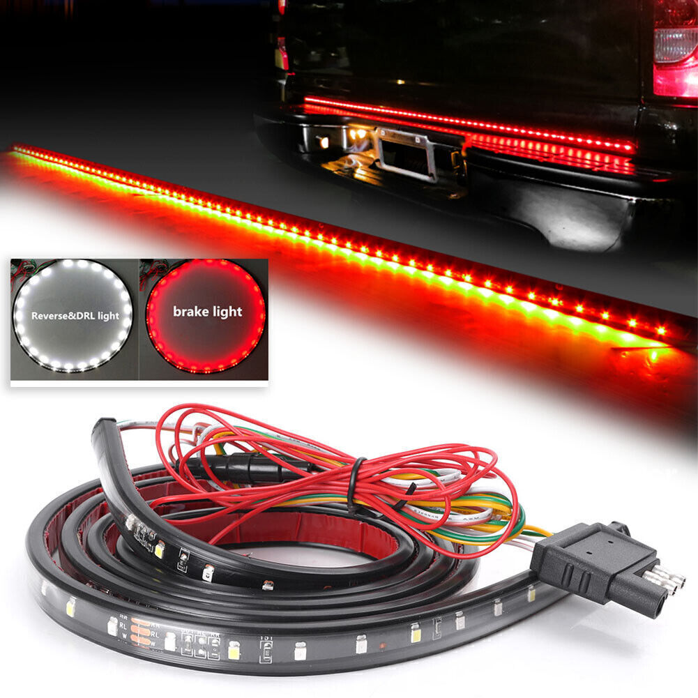 60 Truck Tailgate LED Light Brake Turn Signal Stop Tail Strip Lamp for Jeeps US