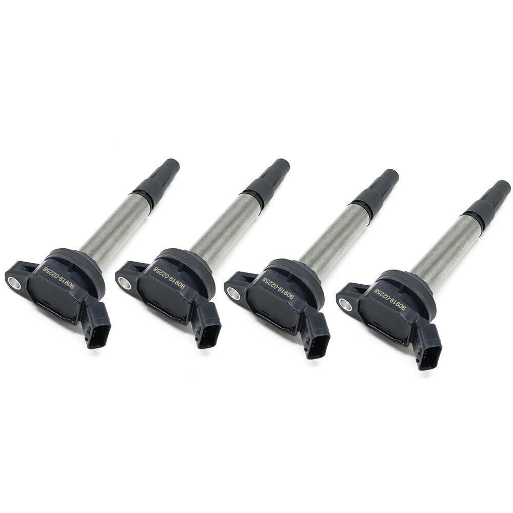4X IGNITION COILS 90919-02258 for TOYOTA for COROLLA MATRIX PRIUS 673-1310