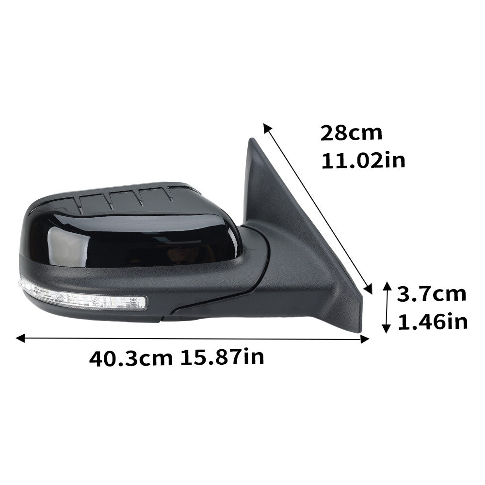 F¨¹r for Ford Explorer 11-15 Au?enspiegel R¨¹ckspiegel Spiegel Beheizt Rechts 9 Draht