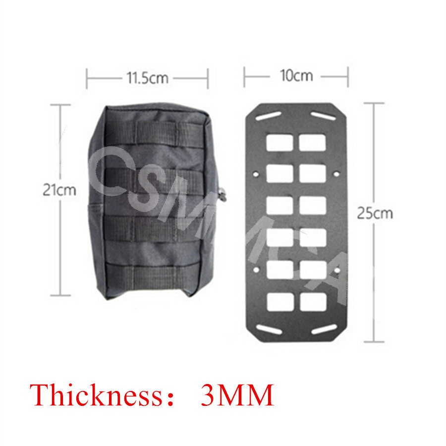 Tactical Car for Seat Back Panel Interior Storage Organizer Hanging Bag Accessories