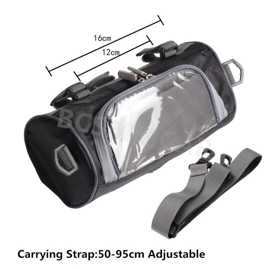 Motorcycle Fork Tool Bag Handlebar SaddleBag Luggage Storage Pouch Waterproof