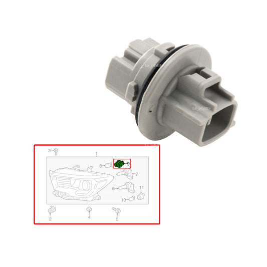Front Turn Signal Light Display Bulb Socket Fit for Toyota for Lexus 90075-60028