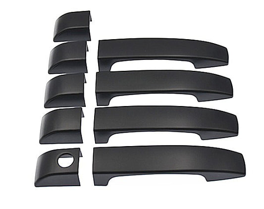 Matt black ABS Door Handle Cover for Land Rover Range Vogue L322 2002-2012 NEW
