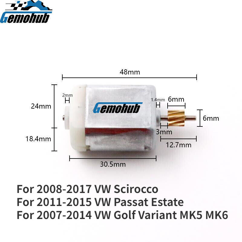 Electric Trunk Lock Latch Motor for VW Scirocco for Passat Estate for Golf Variant