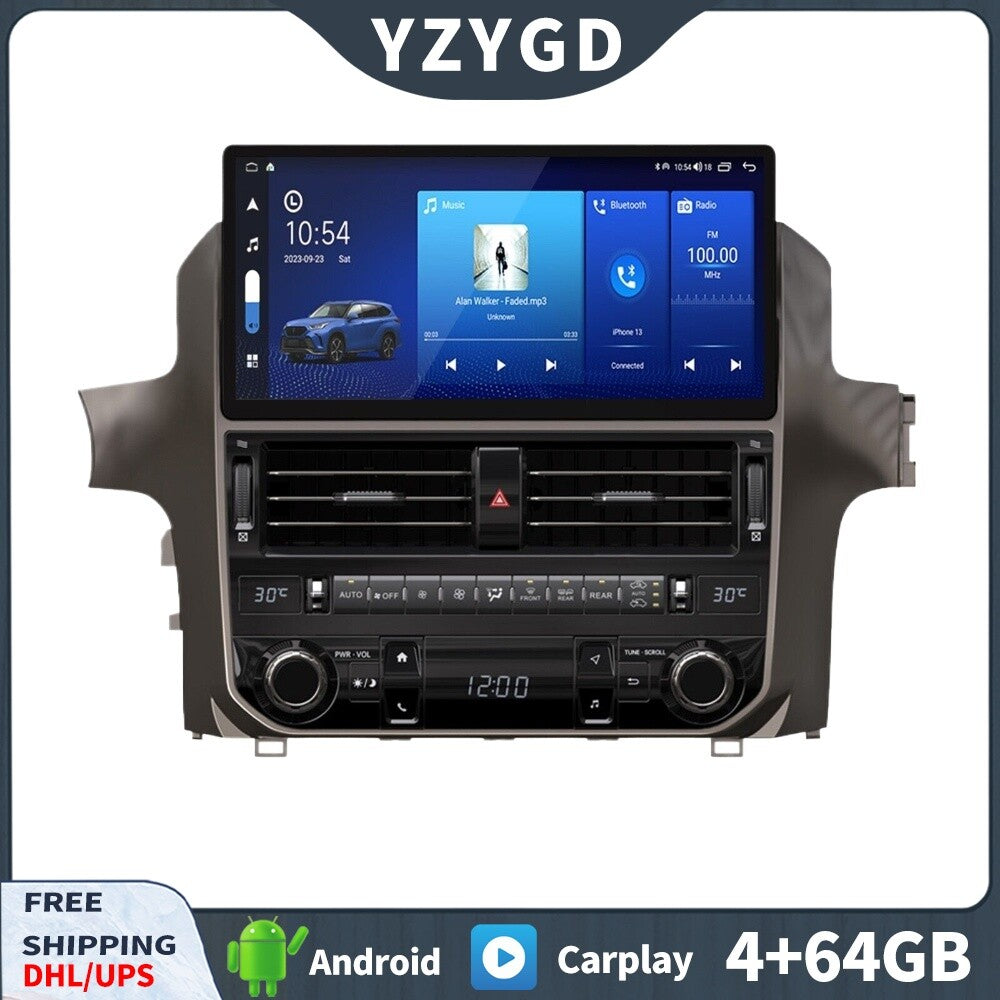 12.5for Lexus GX400 GX460 2010-2020 Android Carplay Car Radio Stereo Receiver
