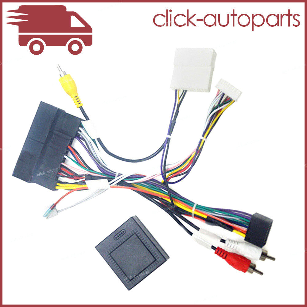 16Pins Car Radio Wiring Harness with Canbus Fits for Kia for Hyundai for Elantra Santa Fe