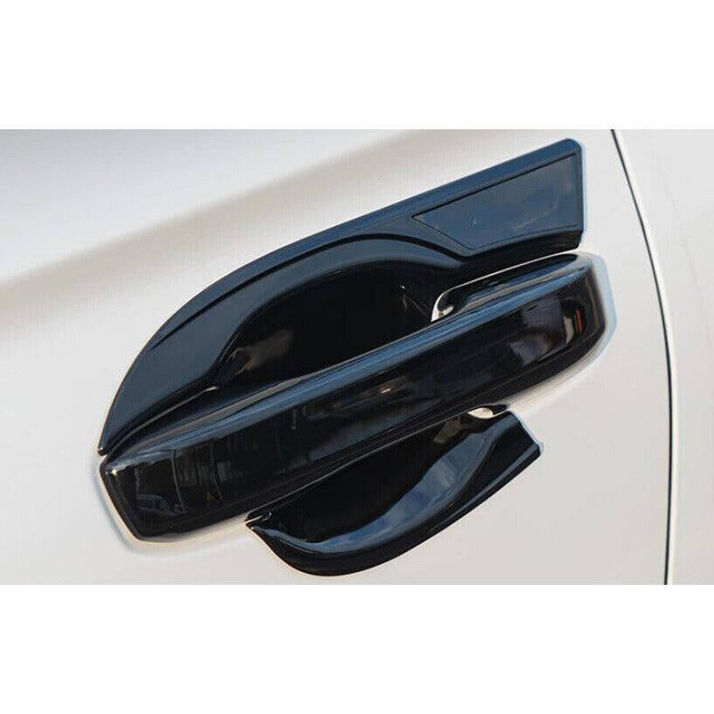 for Honda CR-V 2023-2024 Glossy Black Car Door Handle Cover+Cup Bowl Combo Trim