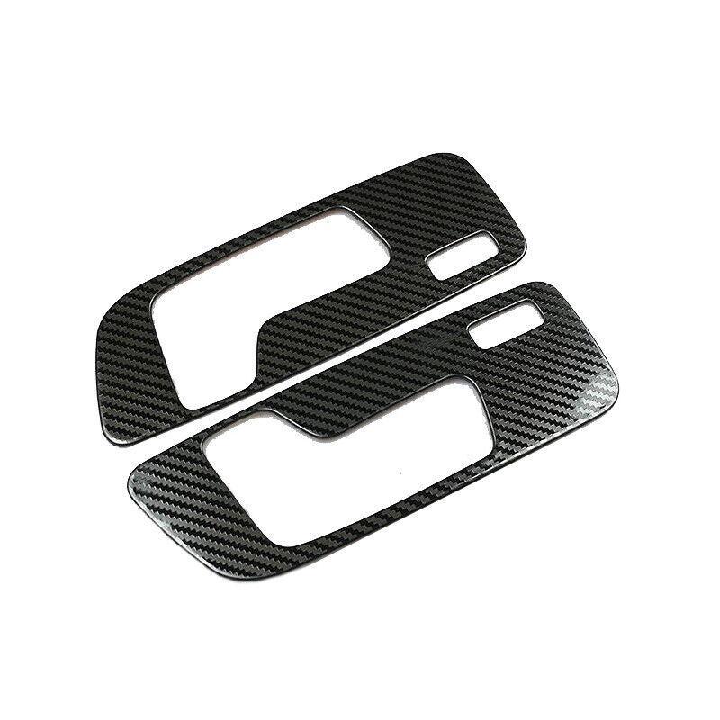 Fit for BMW X7 G07 2019-2021 2022 steel carbon fiber for Seat switch panel trim 4pcs