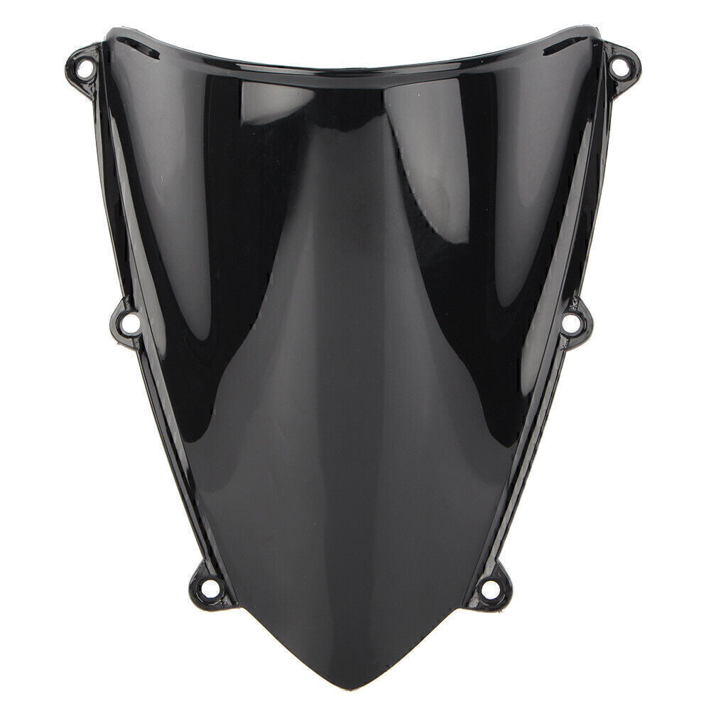 Frontscheibe Windschilder Double Bubble Fur for Honda CBR 600 RR 07-12 Schwarz