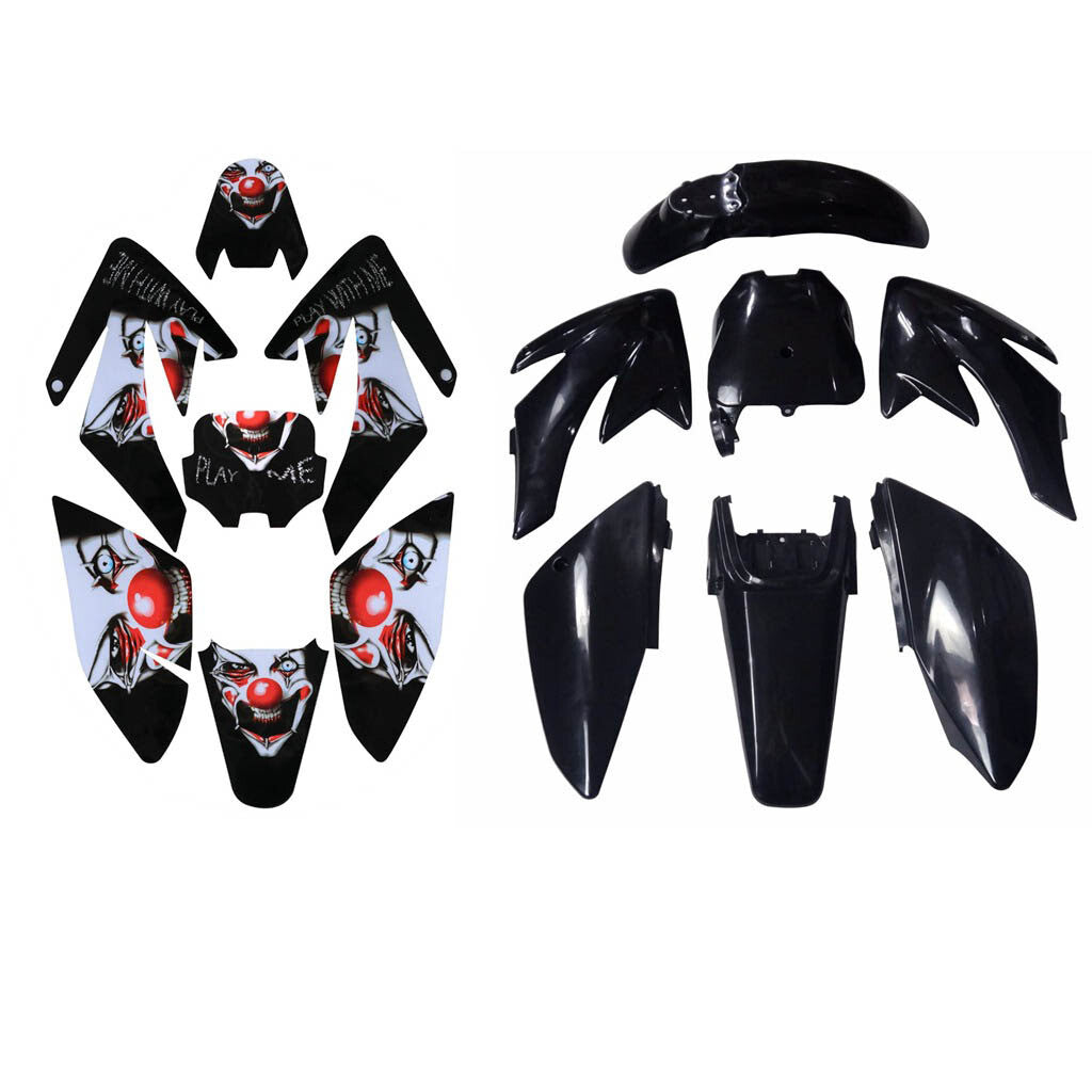 Plastic Rectifier Graphic Kit for Honda CRF70 XR70 Pit Bike 140cc Piranha SSR