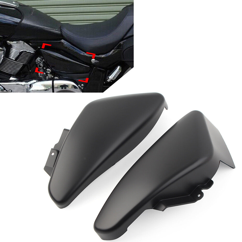 Batterie Trim Seitenabdeckung Matt Schwarz F¨¹r for Suzuki M109R M1800R VZR1800 06-22