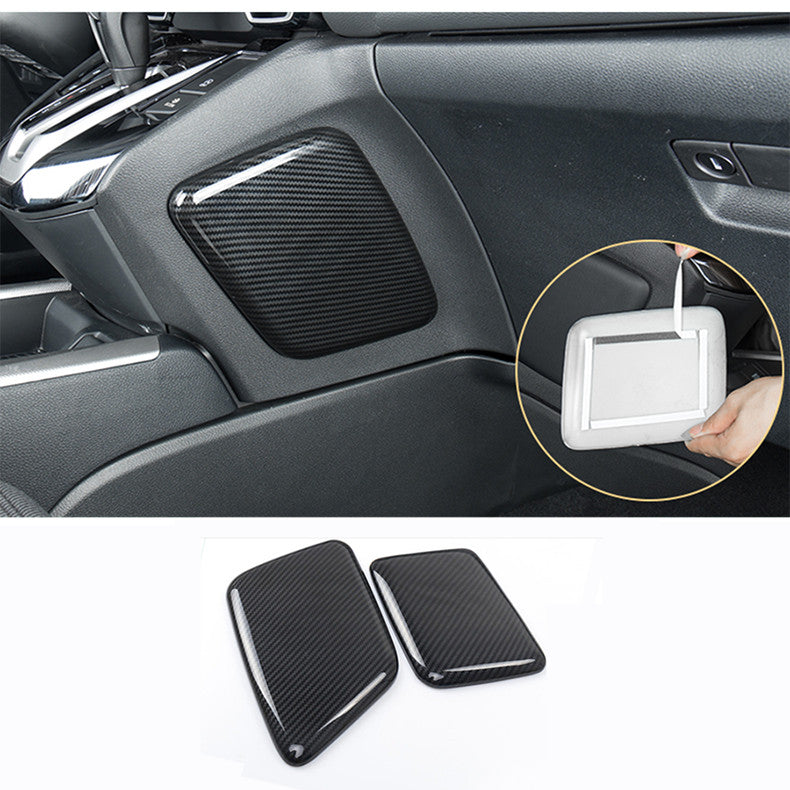 for Honda CR-V CRV 2017-2022 Carbon fiber Inner Side Central console cover trim