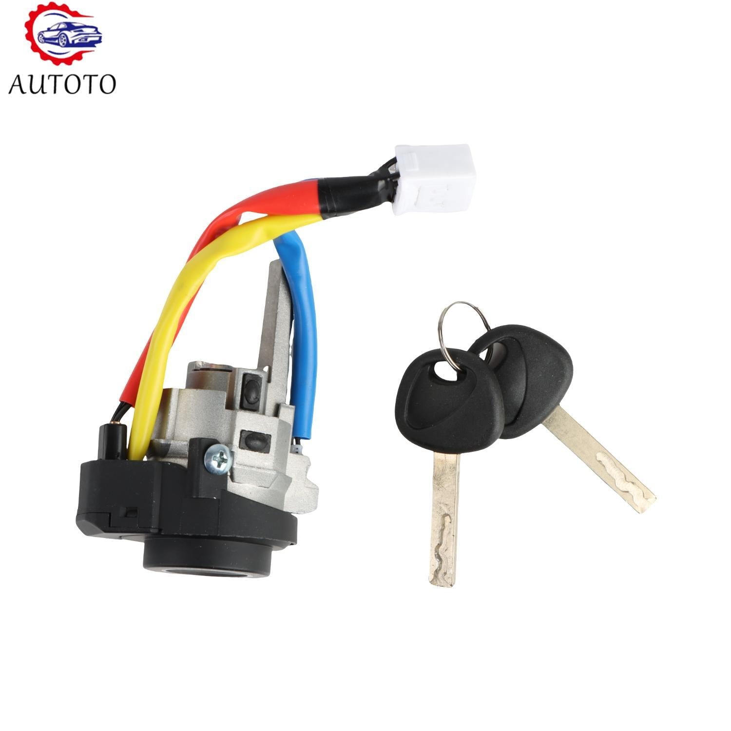 Ignition Lock Cylinder 1PC Keys 81900-M7E00 for Kia Forte 20-22 Soul 2019-21