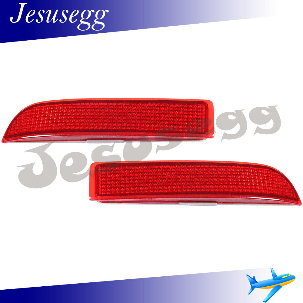 2pcs 81920-13022 Fits 09-12 for Toyota RAV-4 Rear Left Right Bumper Reflector Lamp
