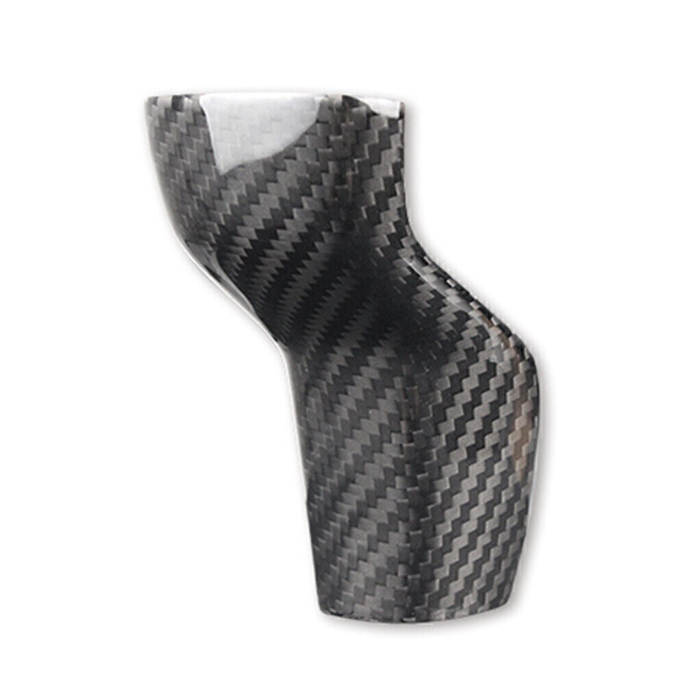 Interior Gear Shift Knob Cover Trim Fit for Cadillac XT4 2018-2020 Carbon Fiber