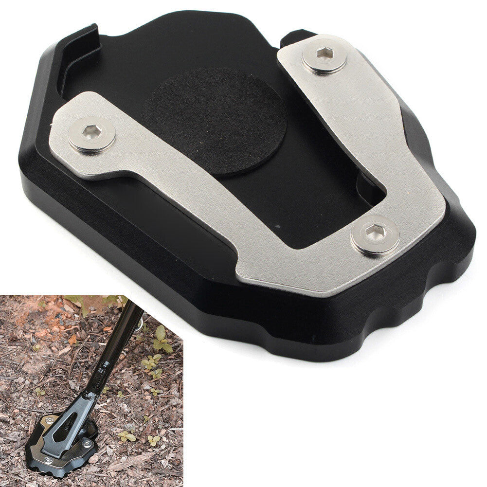 CNC Kickstand Verl?ngerungsplatte f¨¹r for Honda CRF1100L L4 Afrika Twin Schwarz