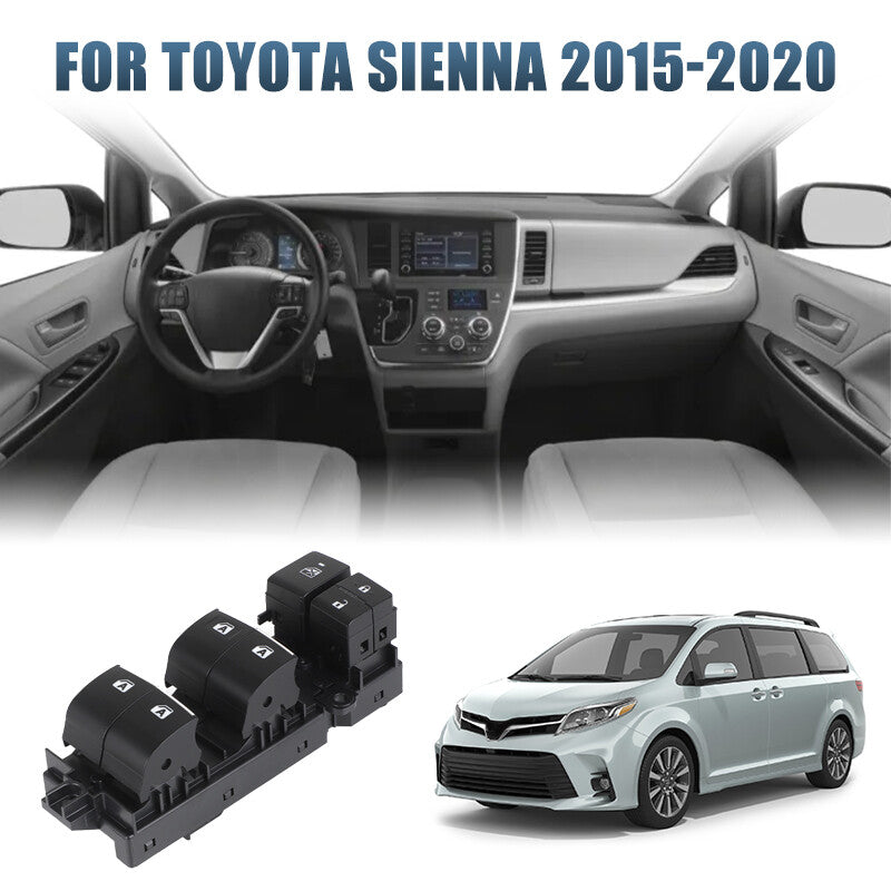 84040-08010 Front Left Driver Door Window Switch Fit for Toyota for Sienna 2015-2020