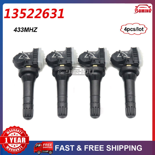 4pcs 13522631 TPMS Tire Air Pressure Sensor TPMS For GM for Chevrolet Silverado for GMC