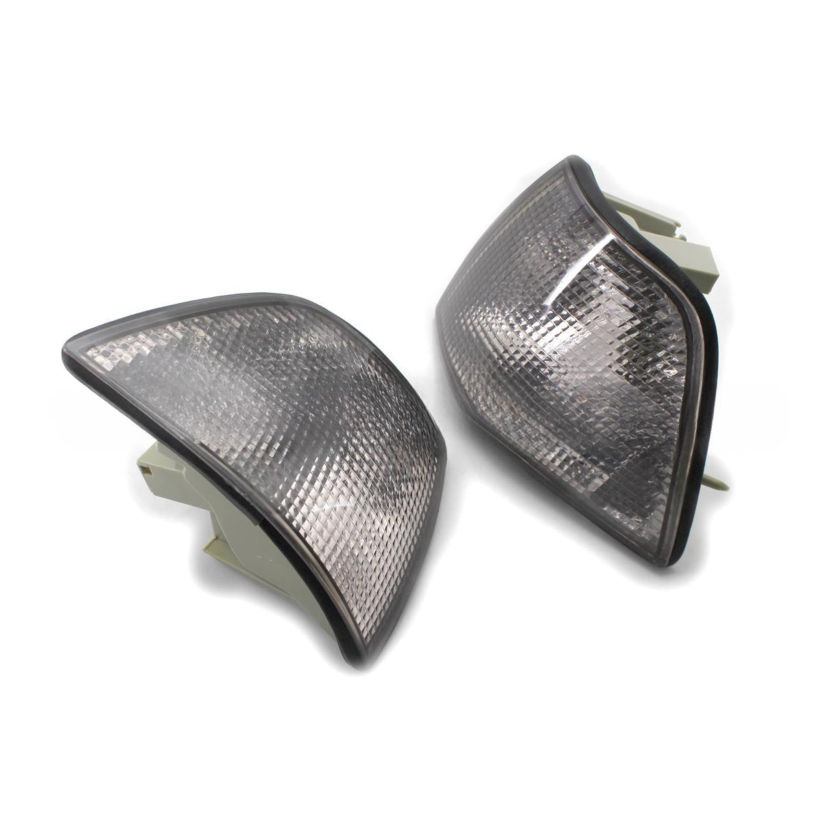 2PCS/Set Front Indicator Light Smoke Lens Corner Lamp 92-98 for BMW E36 3-Series